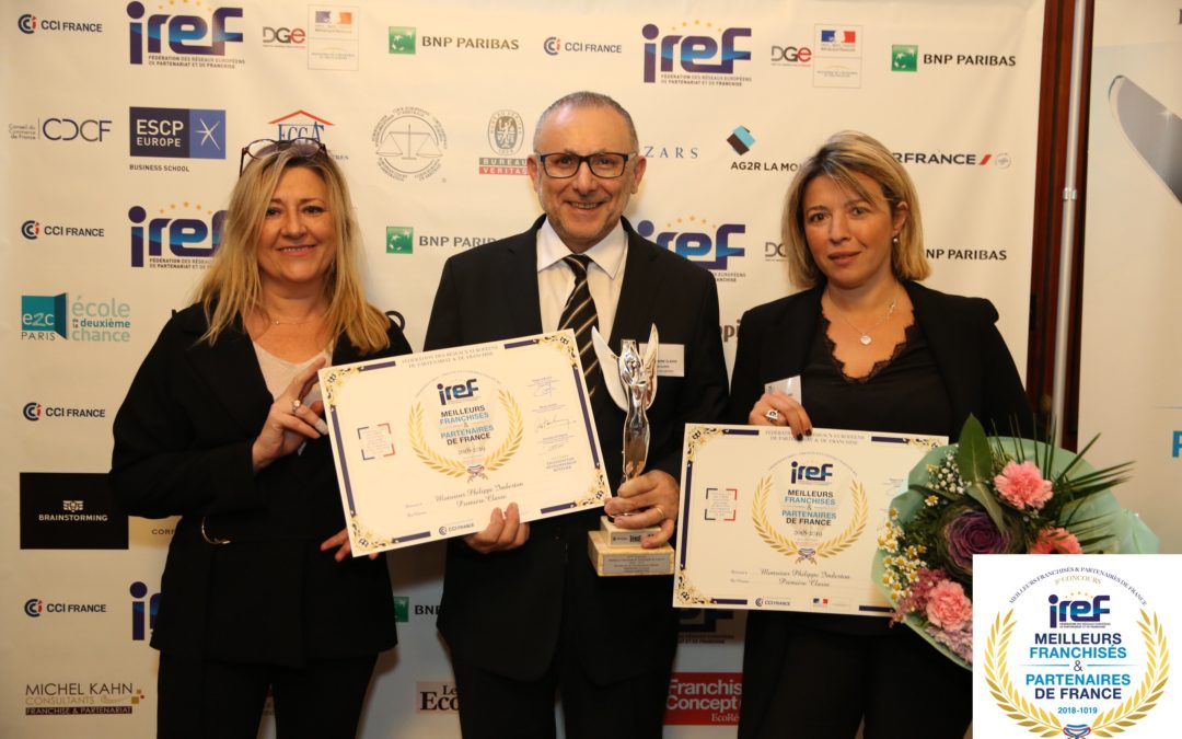 Meilleur Franchisé & Partenaire pour le Première Classe Genève-Aéroport-Prévessin au concours annuel de l’IREF!
